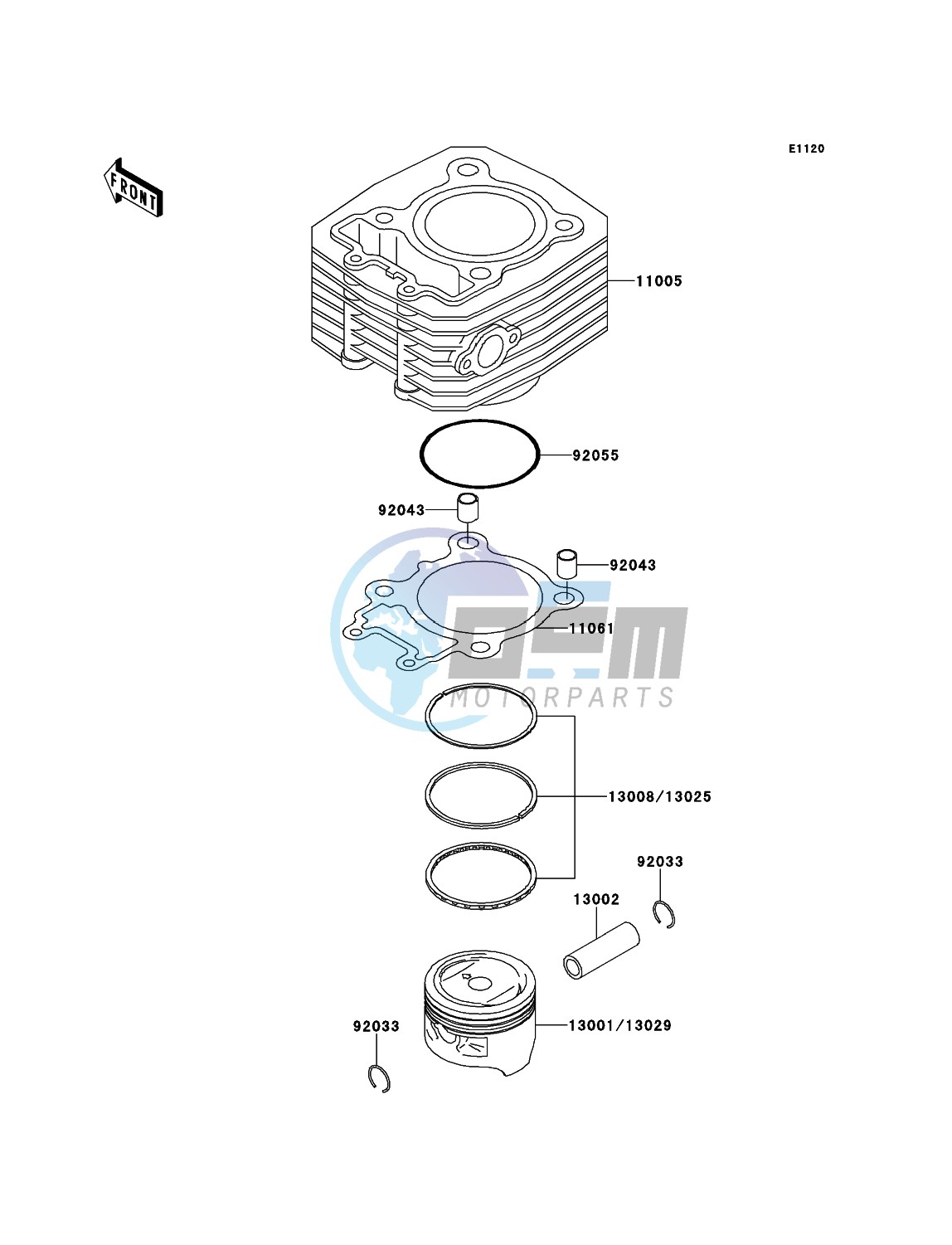 Cylinder/Piston(s)