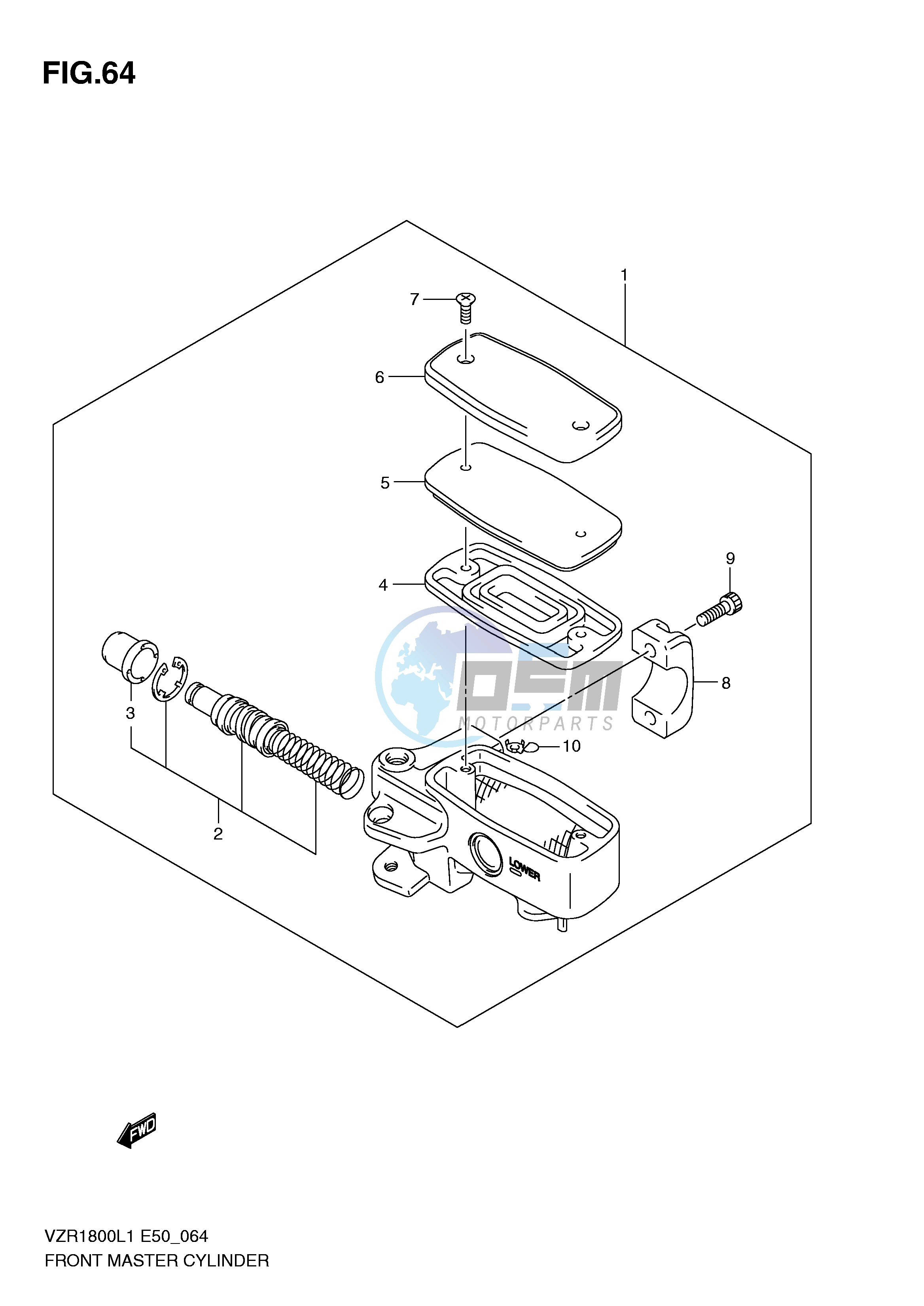 FRONT MASTER CYLINDER