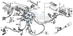 CBR600RR drawing WIRE HARNESS