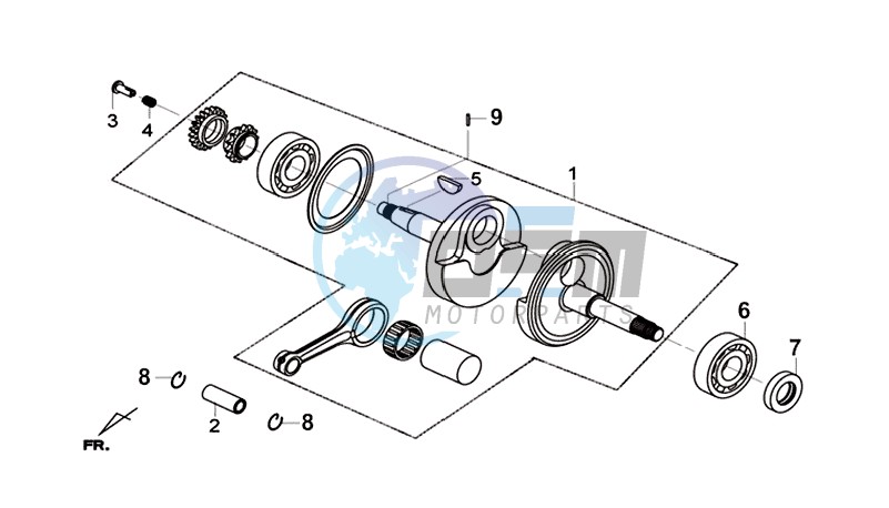 CRANK SHAFT COMP