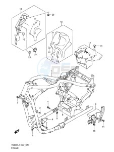 VZ800L1 drawing FRAME