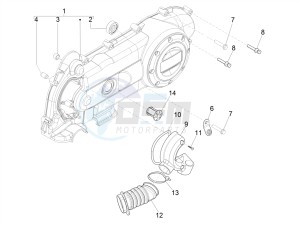 SPRINT 50 4T 3V 25 KMH E4 25 kmh (EMEA) drawing Crankcase cover - Crankcase cooling