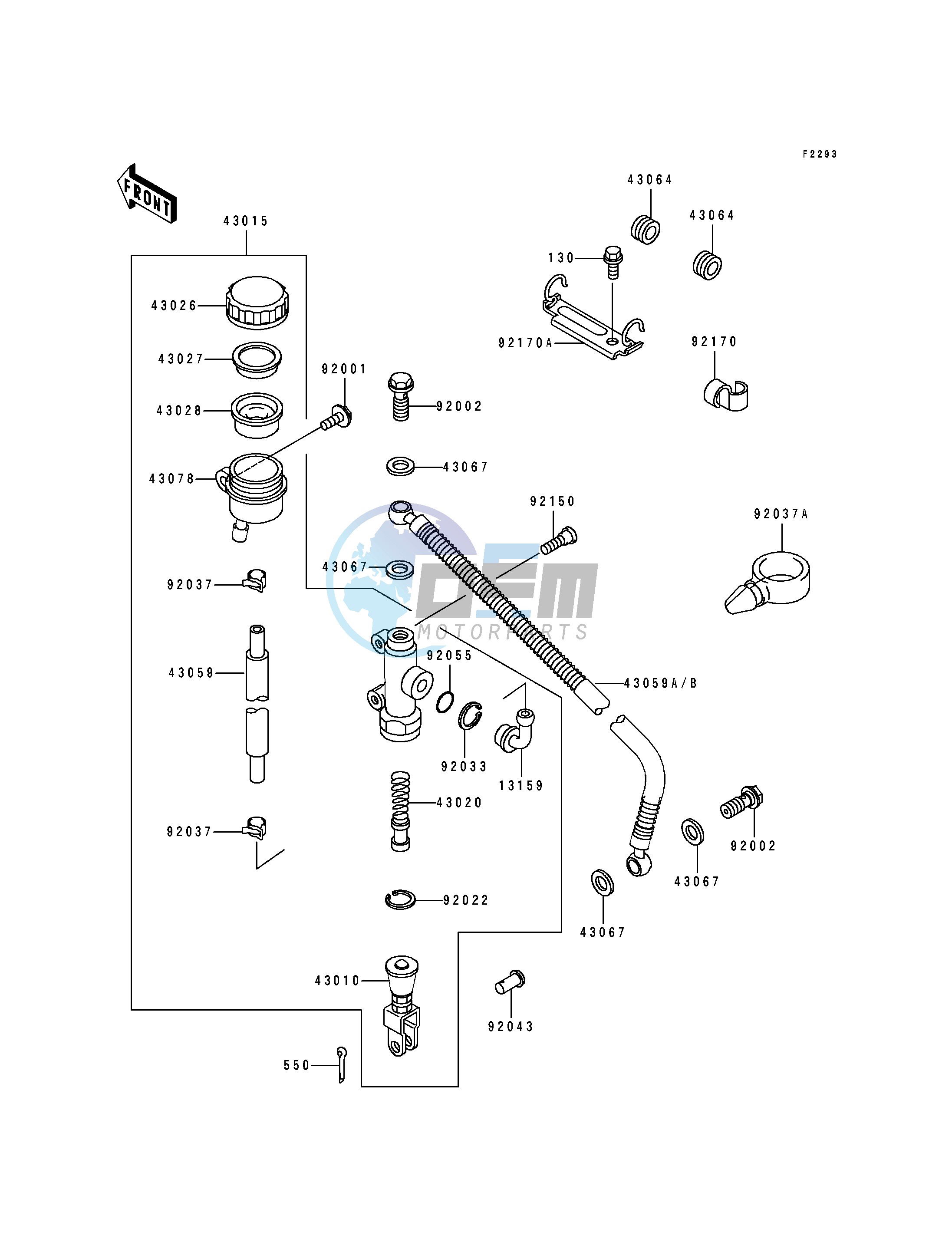 REAR MASTER CYLINDER