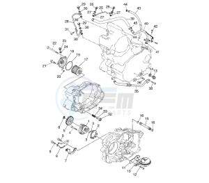 XT Z TENERE 660 drawing OIL PUMP