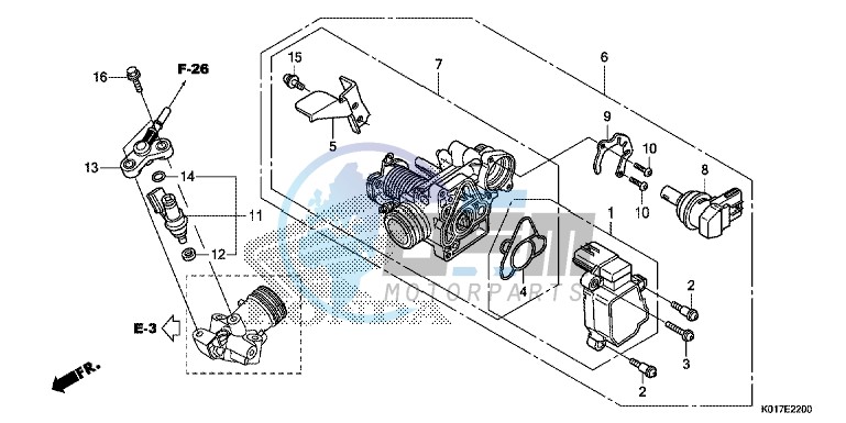 THROTTLE BODY/ FUEL INJECTOR