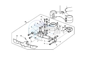 RAPTOR 1000 drawing STEERING DAMPER