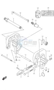 DF 25A drawing Clamp Bracket