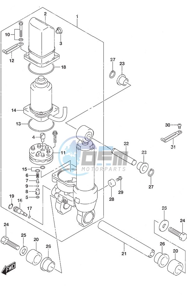 Tilt Cylinder