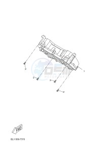 YP125RA X-MAX 125 ABS (BL21 BL21 BL21 BL21) drawing METER