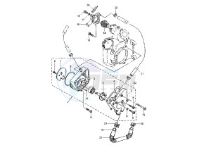 YP E MAJESTY 180 drawing WATER PUMP