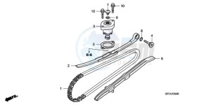 NVS502SH9 TU drawing CAM CHAIN/TENSIONER