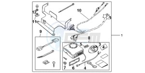 XL1000V9 Ireland - (EK) drawing ALARM SYS.