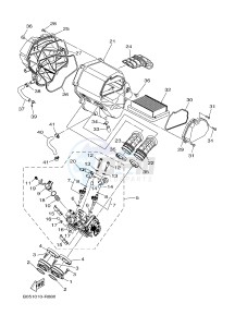 MTN-320-A MT-03 ABS (B084) drawing INTAKE