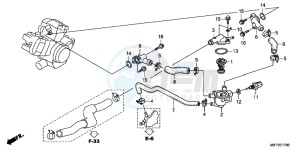 XL1000VB drawing WATER PIPE