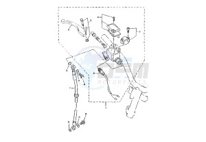 YN NEO'S 50 drawing FRONT MASTER CYLINDER