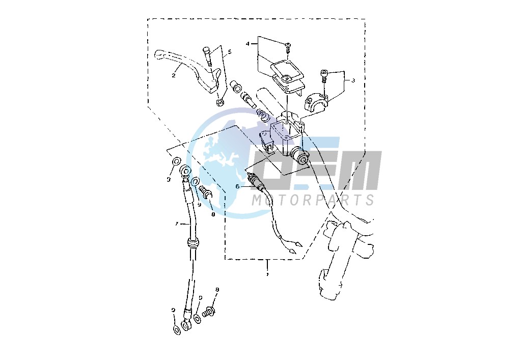 FRONT MASTER CYLINDER