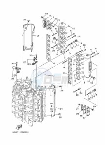 LF350TXR-2009 drawing CYLINDER-AND-CRANKCASE-3