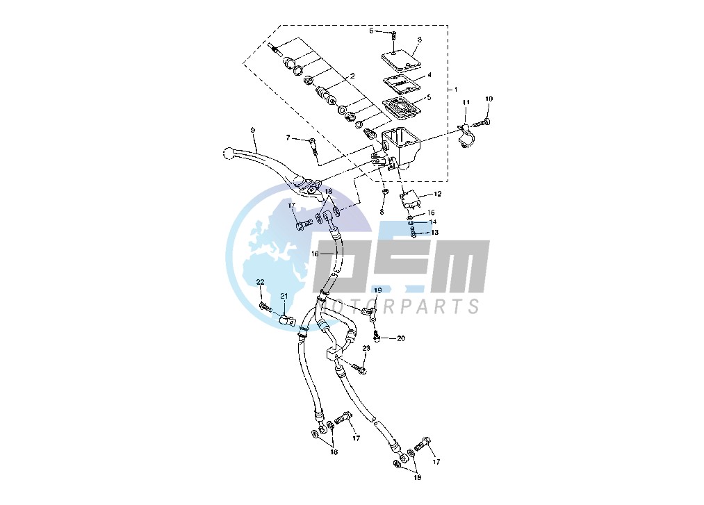 FRONT MASTER CYLINDER