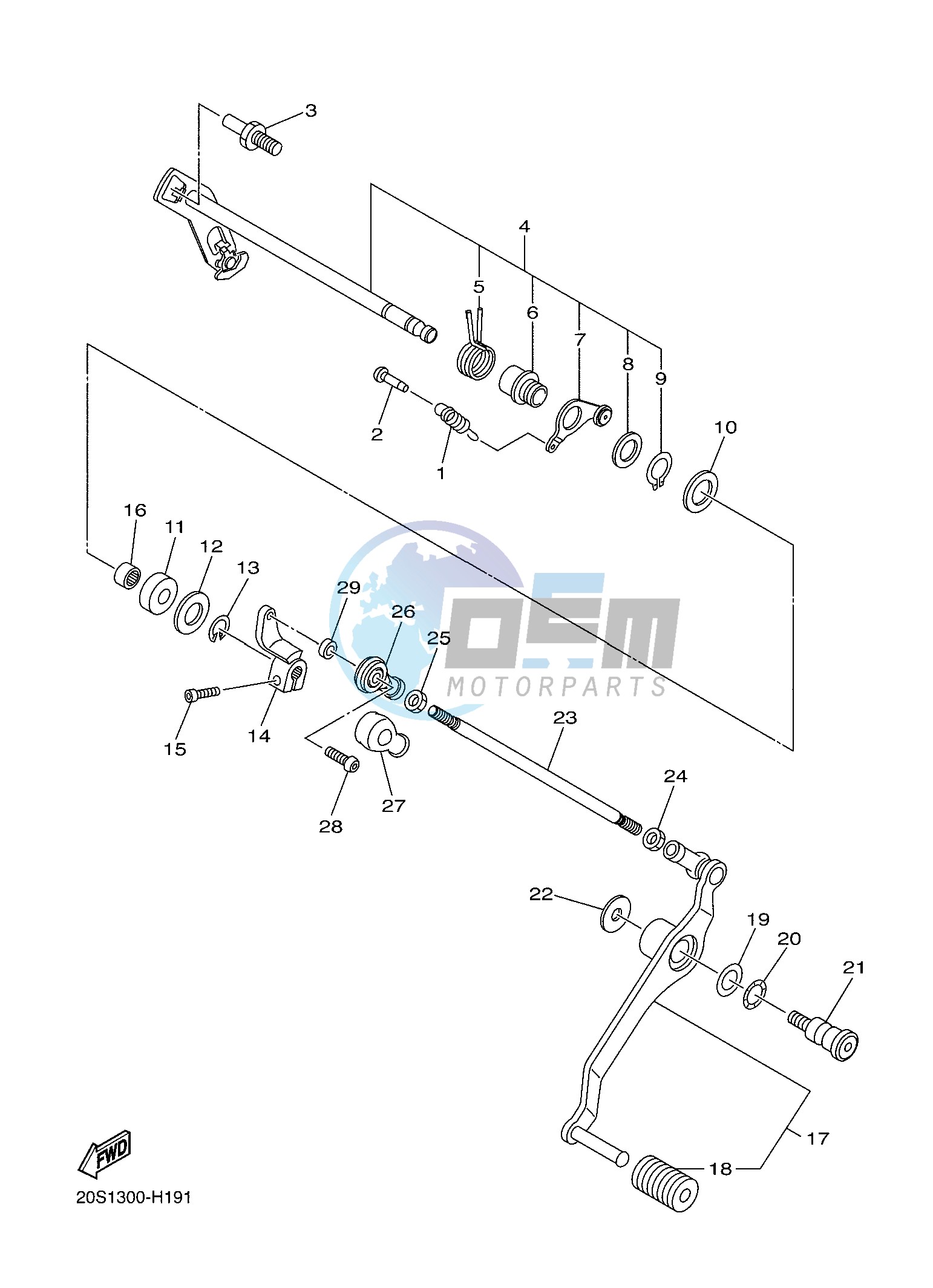 SHIFT SHAFT