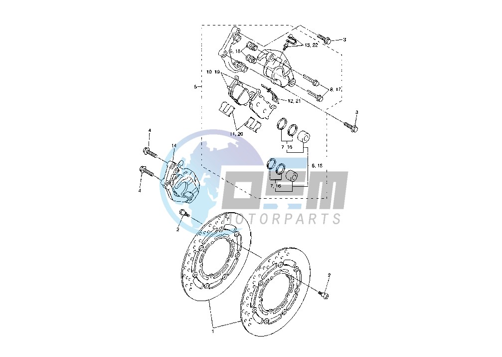 FRONT BRAKE CALIPER