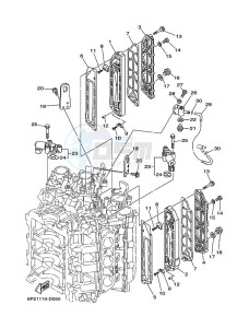 F250TUR drawing CYLINDER-AND-CRANKCASE-3