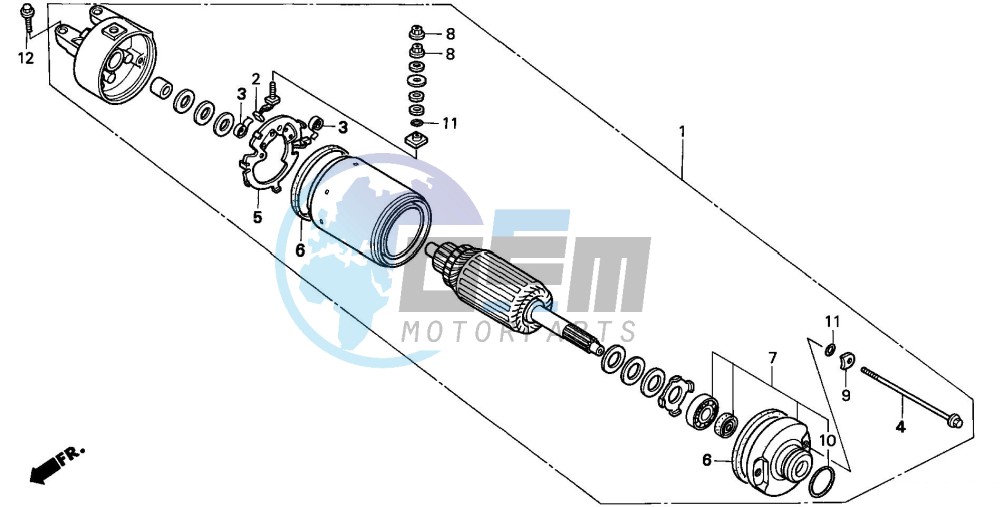 STARTING MOTOR