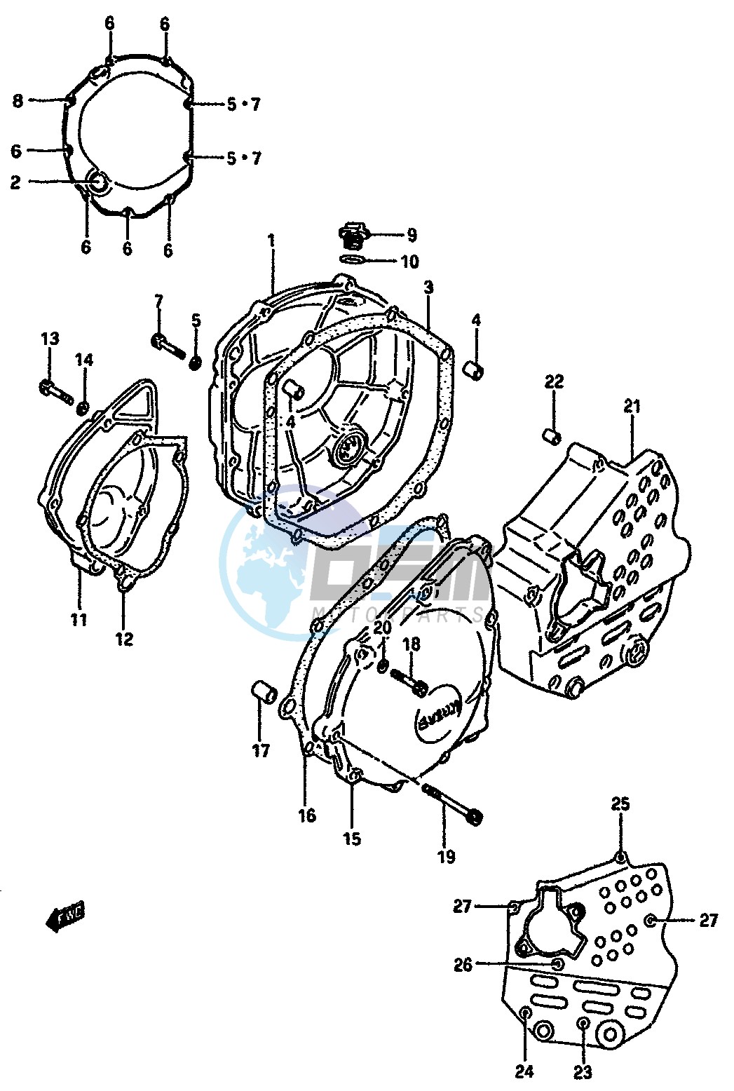 CRANKCASE COVER