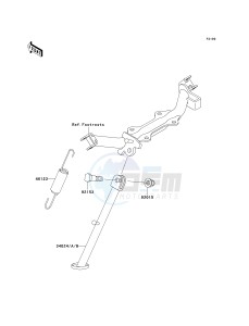 KLX 110 A (A1-A4) drawing STAND-- S- -