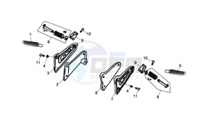 XS125-K drawing FOOTREST