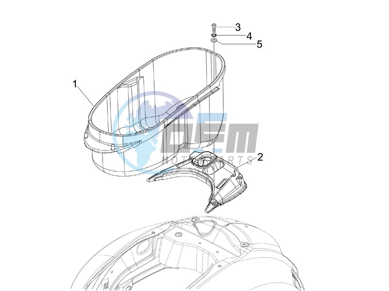 Helmet huosing - Undersaddle