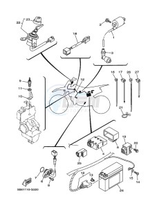 TT-R110E (B51U) drawing ELECTRICAL 1