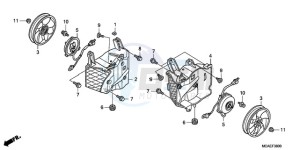 GL18009 Australia - (U) drawing COOLING FAN