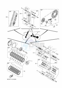 YZ250 (BCR9) drawing MAINTENANCE PARTS KIT