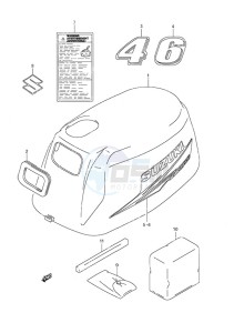 DF 4 drawing Engine Cover