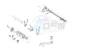 SENDA SM BAJA - 125 CC EU3 drawing GEAR CHANGE MECHANISM