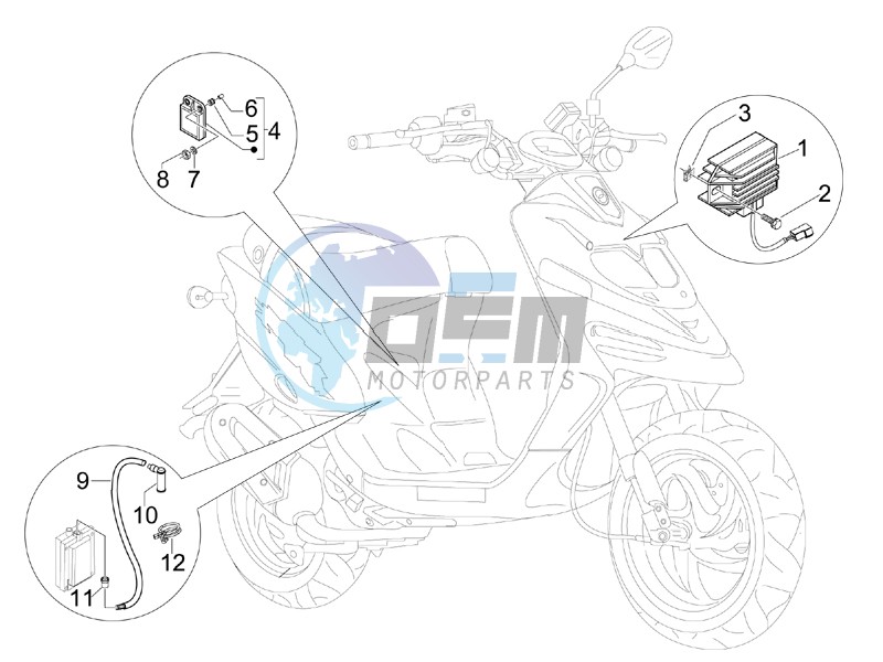 Voltage Regulators - Electronic Control Units (ecu) - H.T. Coil