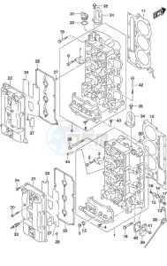 DF 350A drawing Cylinder Head