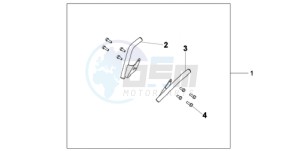 VT750C9 Australia - (U / MME) drawing GRAB RAIL