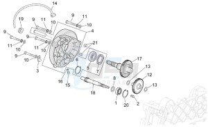 Scarabeo 100 4T e2 drawing Transmission