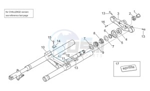 RS 250 drawing Front fork I