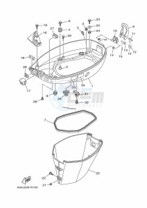 F50DET drawing BOTTOM-COVER