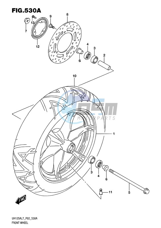 FRONT WHEEL