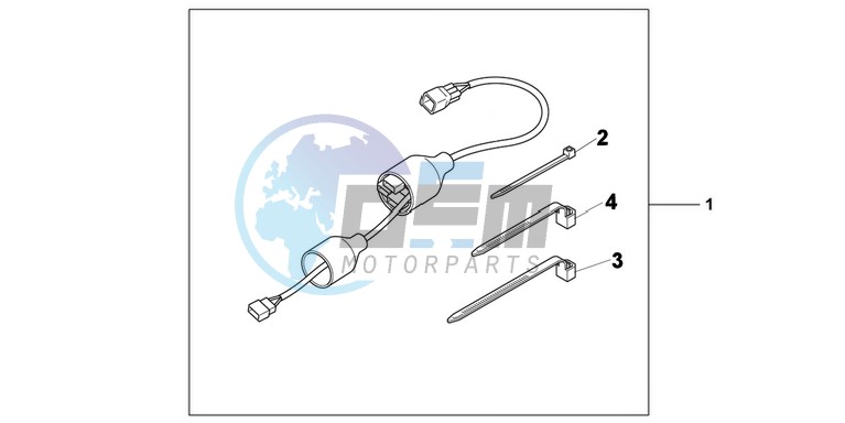 KIT  SUB HARNESS