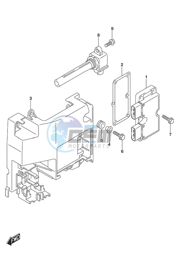 Rectifier/Ignition Coil