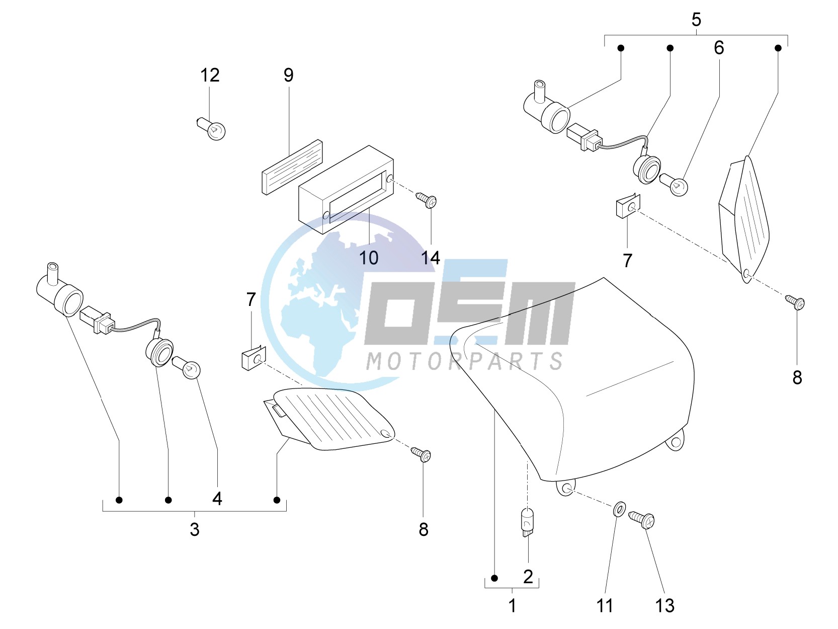 Tail light - Turn signal lamps