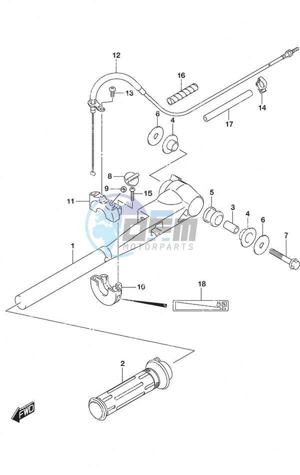 Tiller Handle