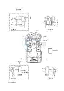 YFM450FWA YFM450DE GRIZZLY 450 IRS (1CUL 1CUM 1CUN) drawing EMBLEM & LABEL 1