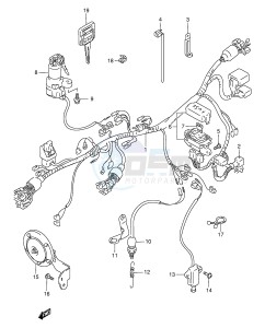 DR800S (E4) drawing WIRING HARNESS