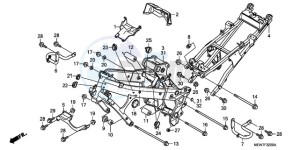 NT700VA F drawing FRAME BODY