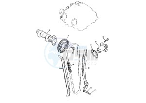 XT E 600 drawing CAMSHAFT -CHAIN